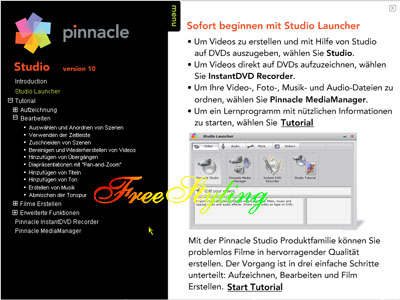 Pinnacle studio 10 upgrade